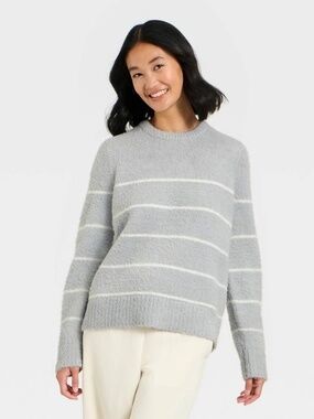 Women's Fuzzy Pullover Sweater
